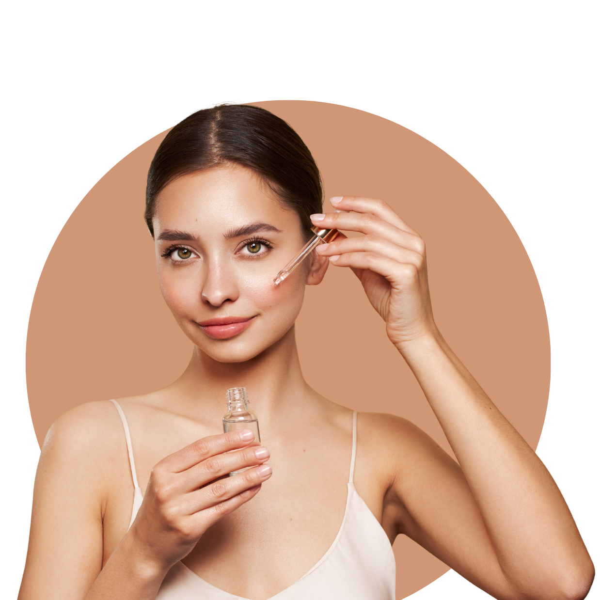 Produto Sérum Facial Amour à Moi em uma embalagem elegante